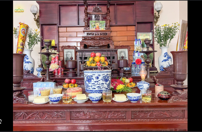 bàn thờ Lời Phật Dạy